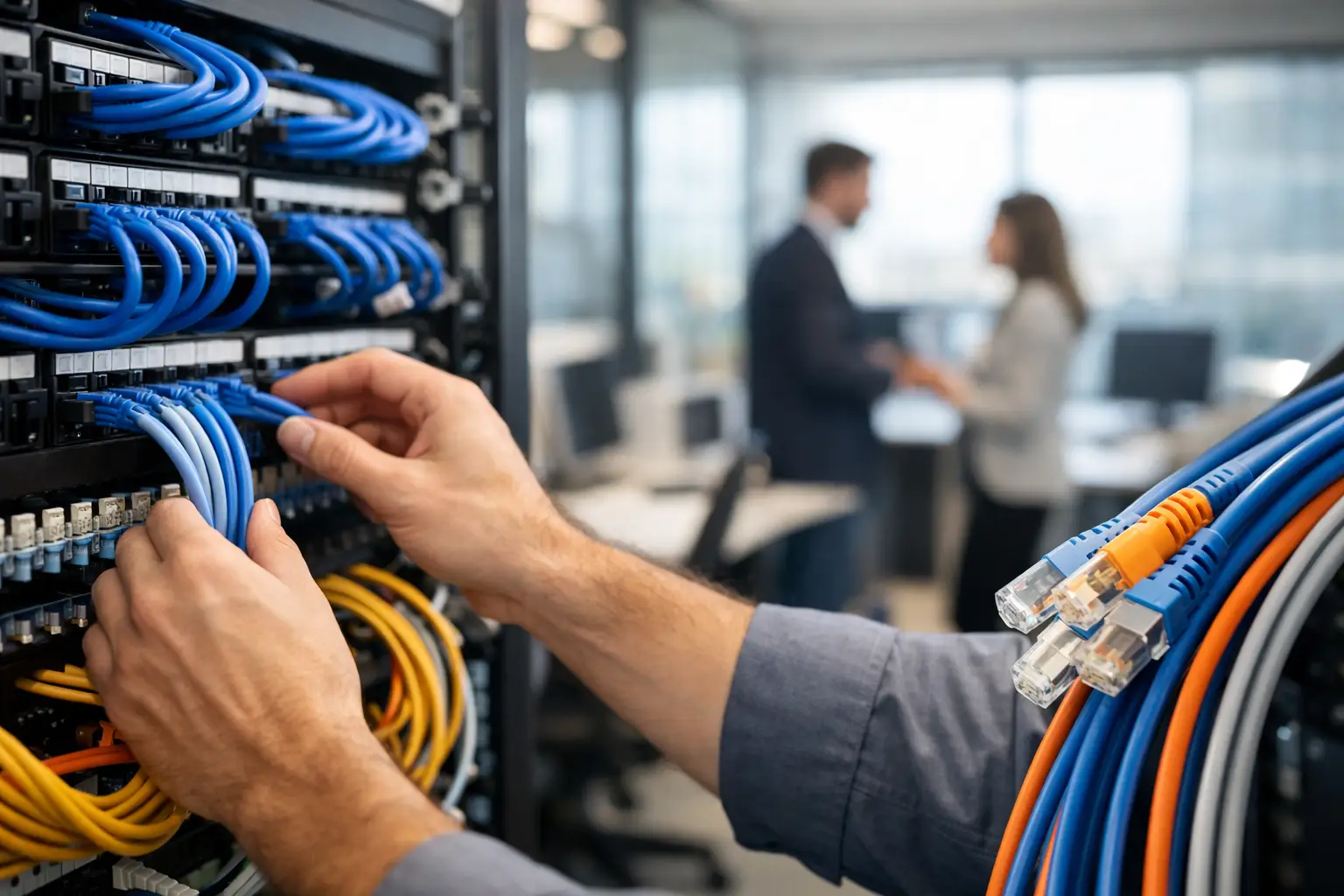 Cableado estructurado para empresas que crecen