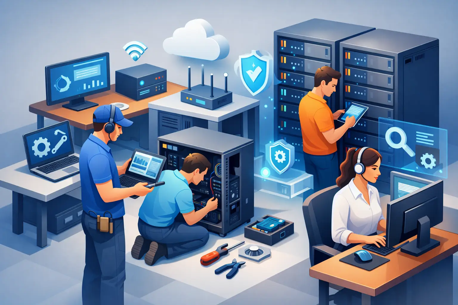 Mantenimiento de computadoras para empresas