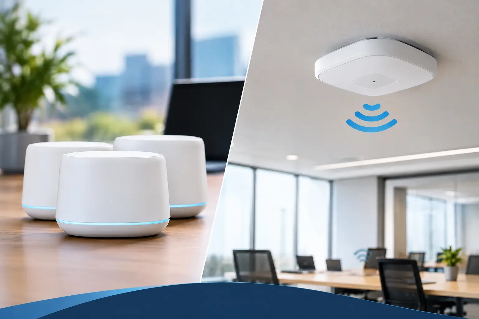 WiFi mesh vs puntos de acceso para empresas