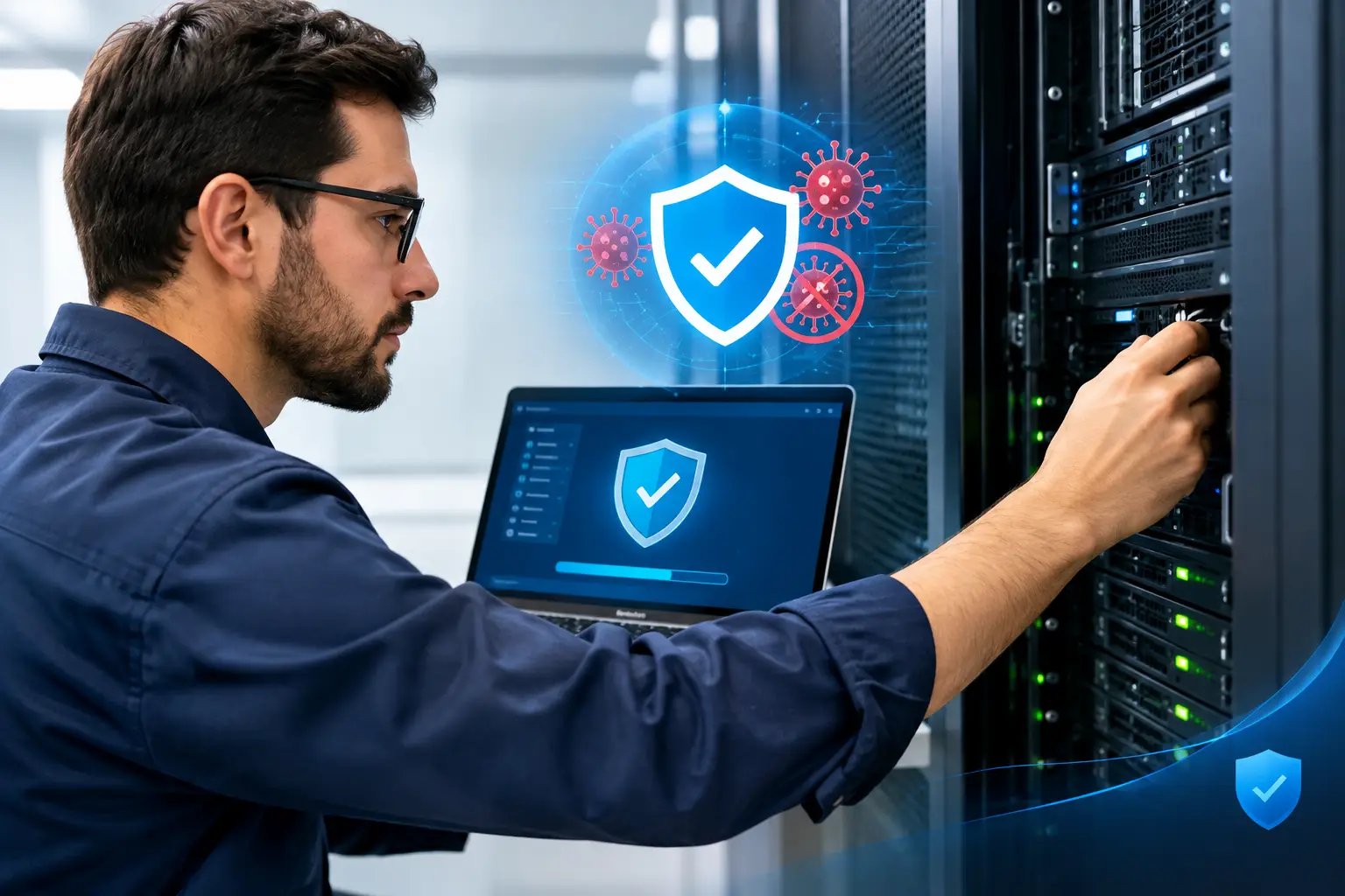 Cómo limpiar virus en servidor sin perder datos
