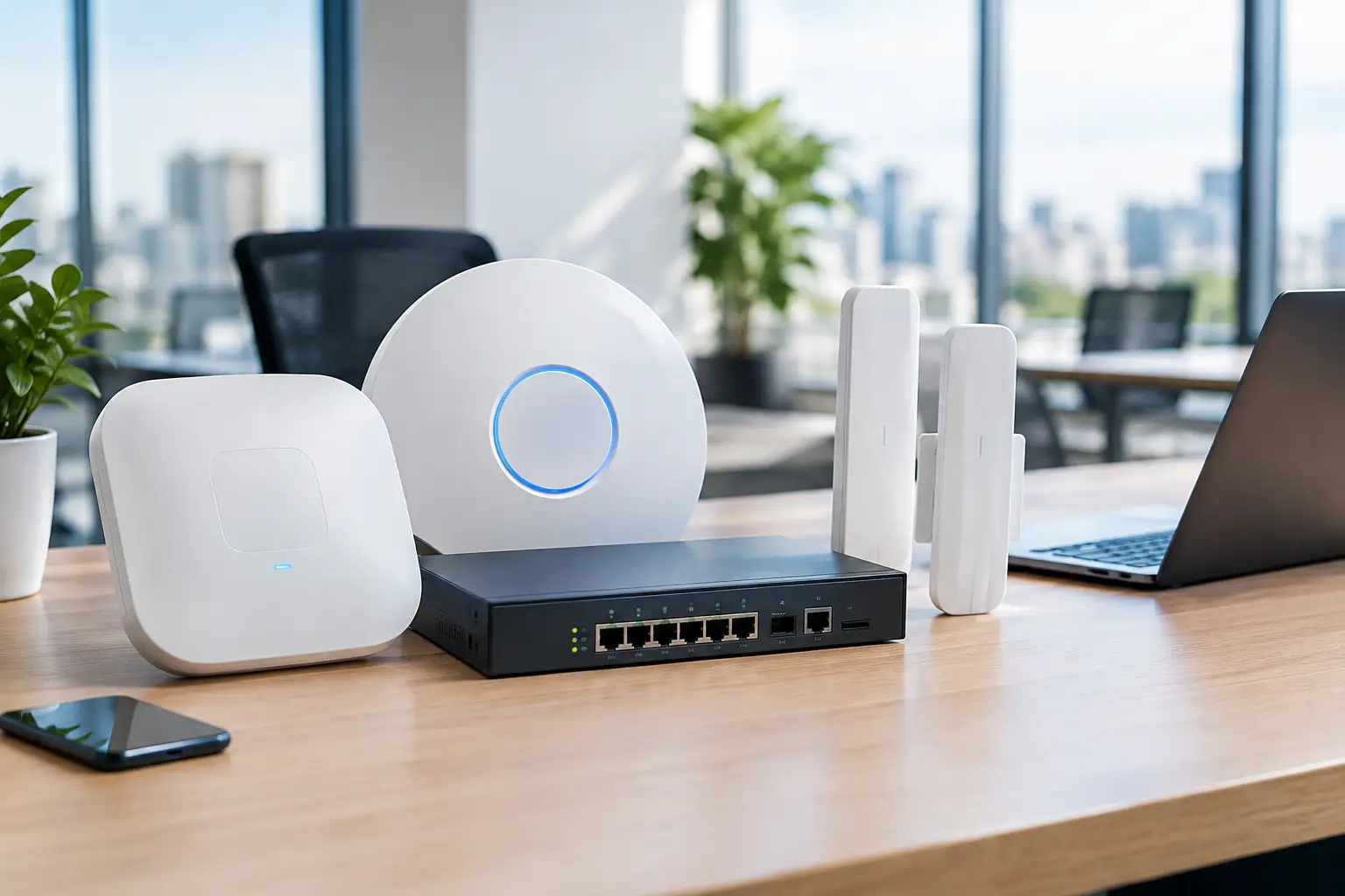 Reseña de sistemas WiFi profesionales para empresas